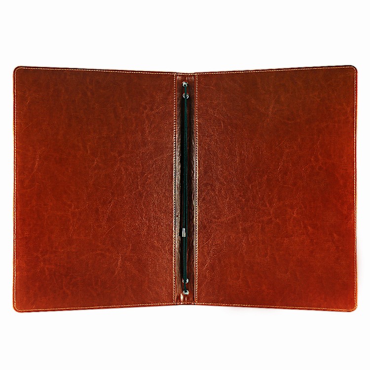 Fold Panel Food Restaurant Cafe Leather Menu Cover 