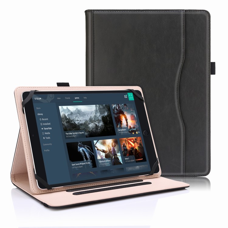 Stand Folio Universal Tablet Case with Multiple Viewing Angles for 9-10 inch Tablet 