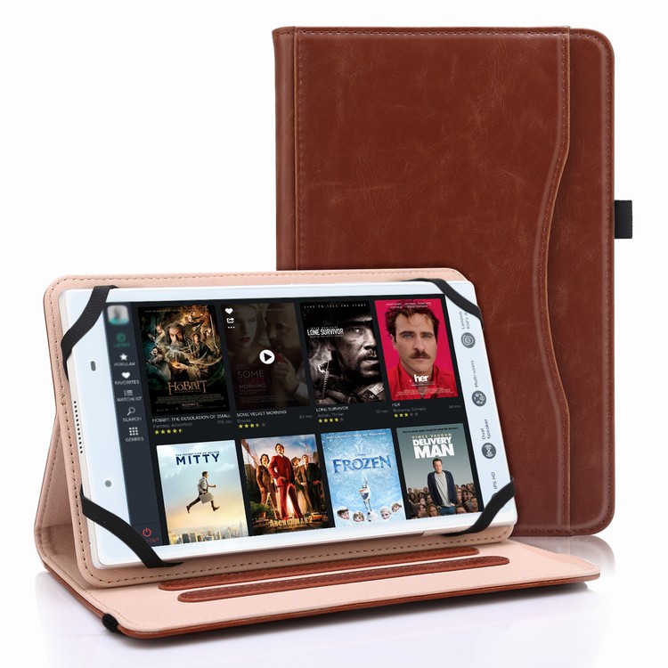 Vintage  Carzy Horse Stand Leather Tablet Cover for 7-8 inch Tablet 