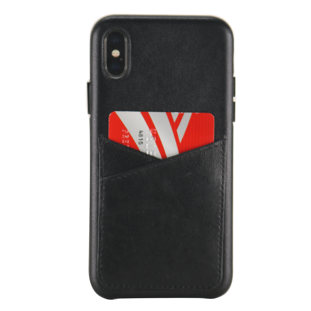 Premium Lining Slim Fit Hard Back Cover with ID Credit Card Slots