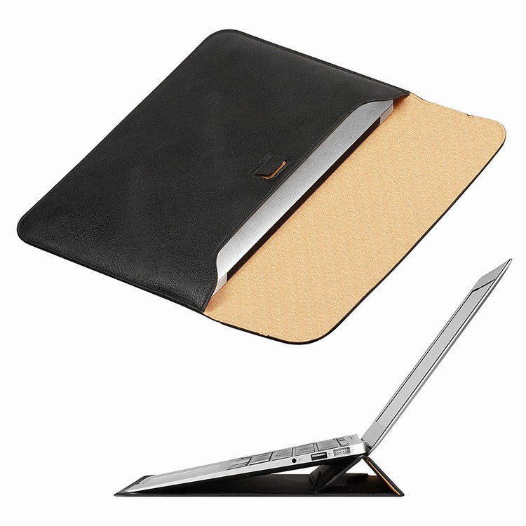 Wallet Sleeve Case Carring Bag with Stand for Macbook Air 13