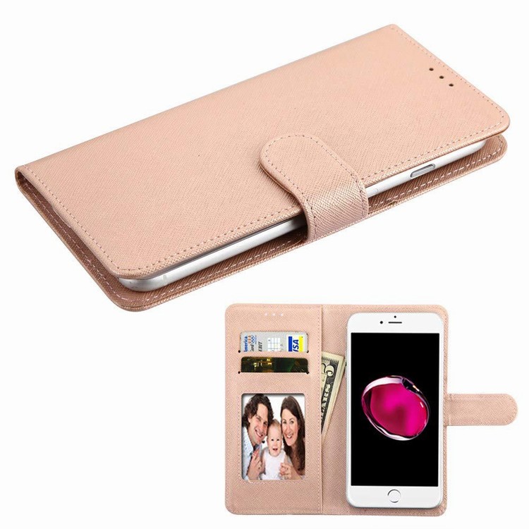 Pu Leather 5.2-6 inch Universal Folio Flip Case Wallet 